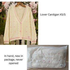 OFFICIAL Taylor Swift Lover Cardigan XS/S 2025 Release IN HAND New in package